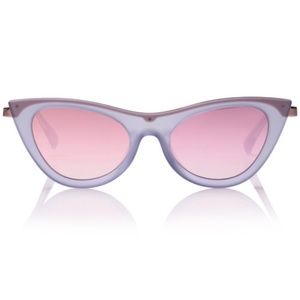 Le Specs Enchantress Sunglasses in Blue Quartz